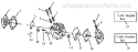 Page B Diagram and Parts List for HP30SBP  Weed Eater Trimmer